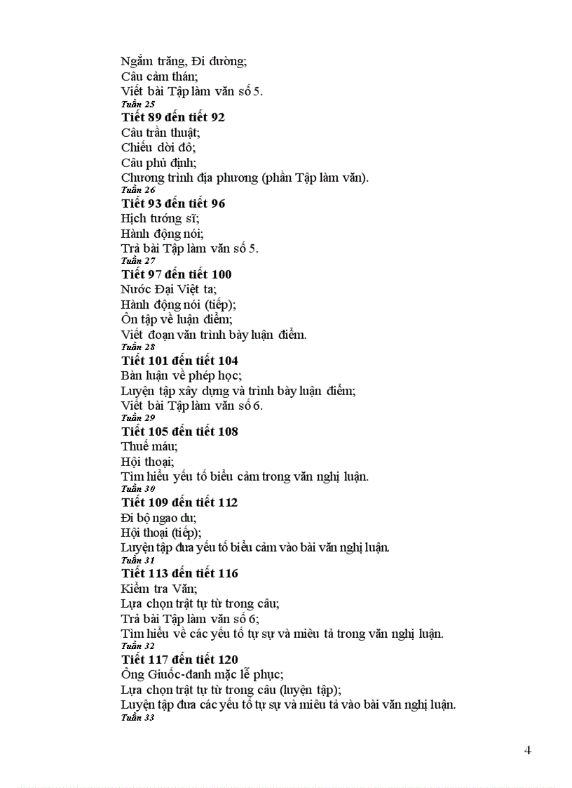 image for page Giáo án Ngữ văn 8 chuẩn mới