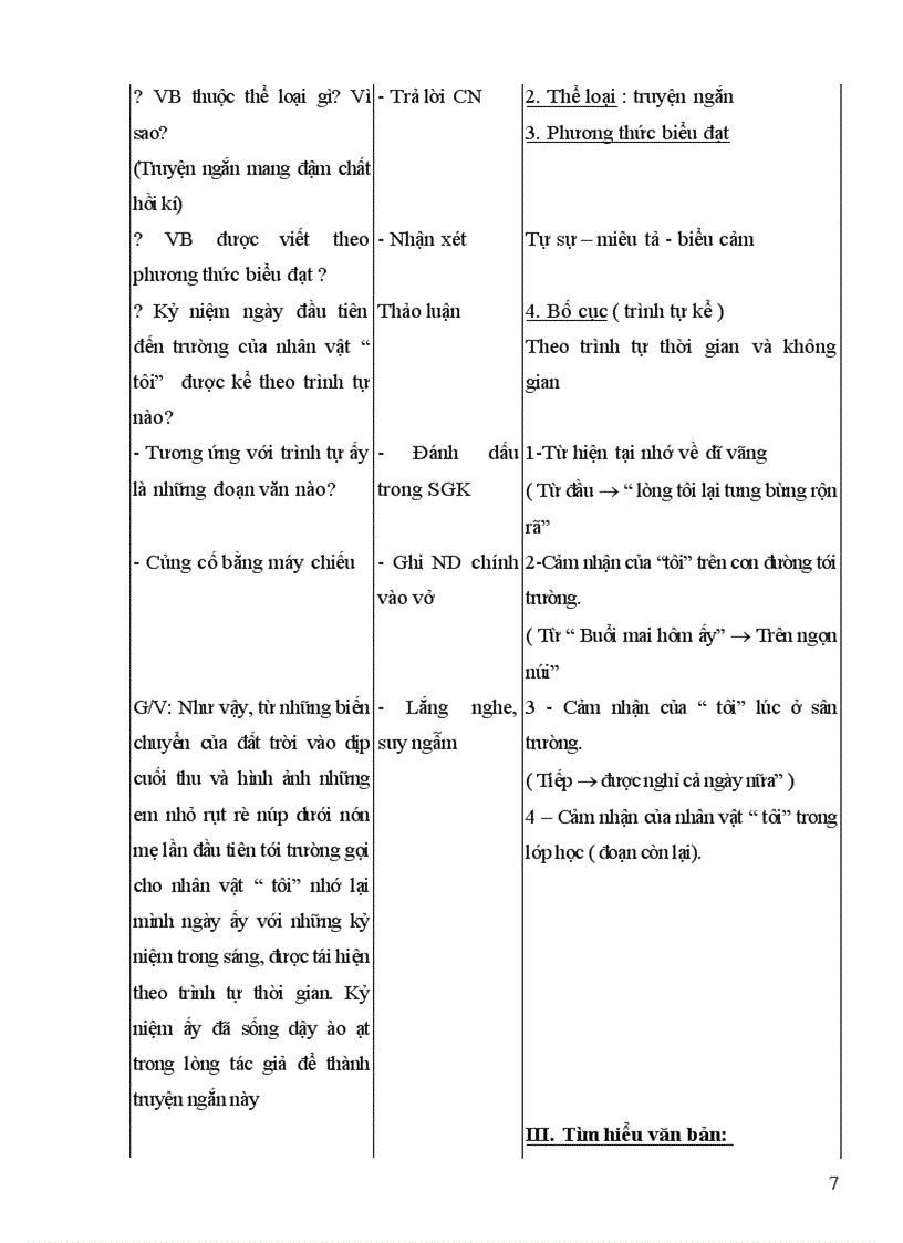 image for page Giáo án Ngữ văn 8 chuẩn mới