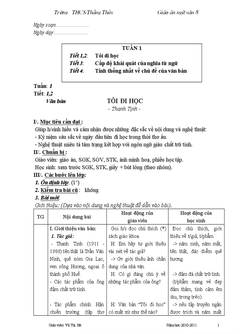 image for page Giáo án ngữ văn 8 cktkn không cần sửa