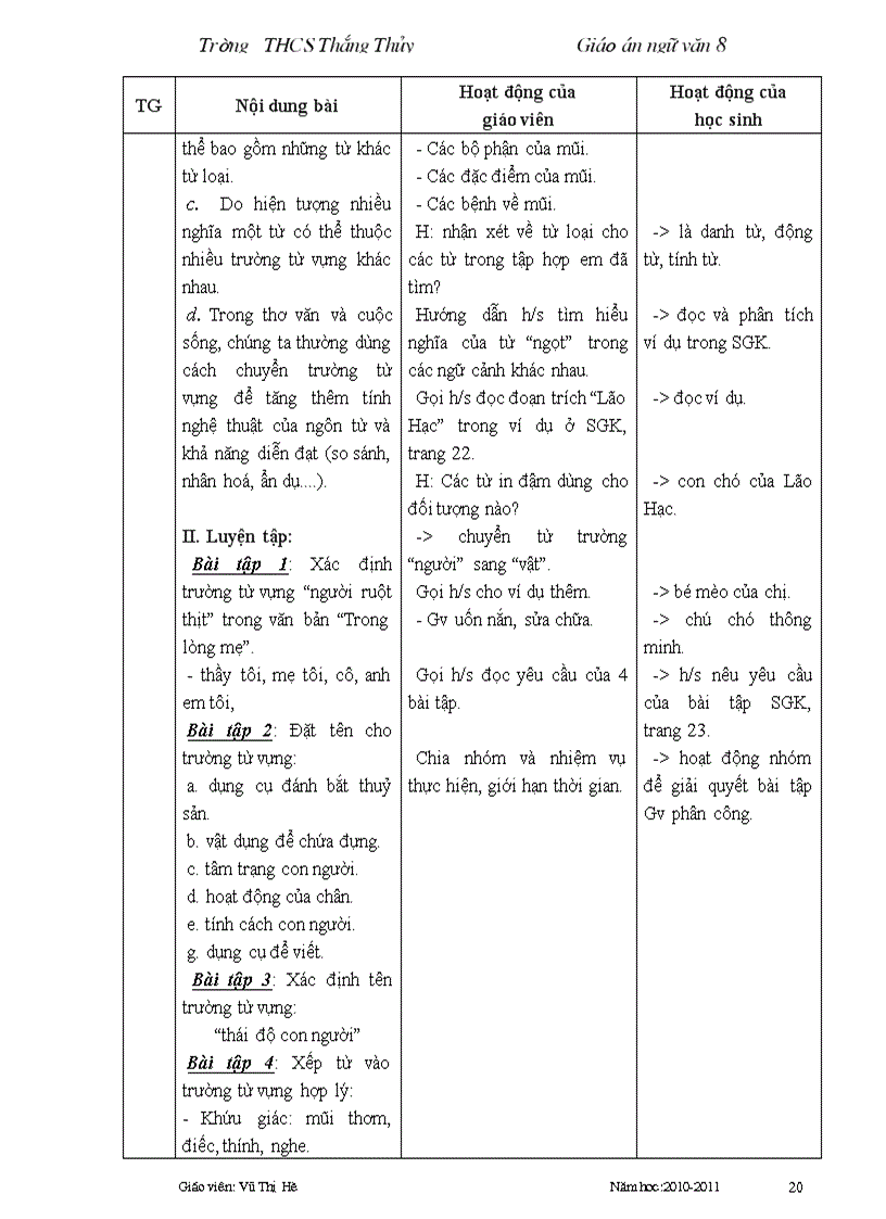 image for page Giáo án ngữ văn 8 cktkn không cần sửa