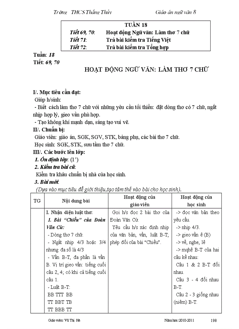 image for page Giáo án ngữ văn 8 cktkn không cần sửa