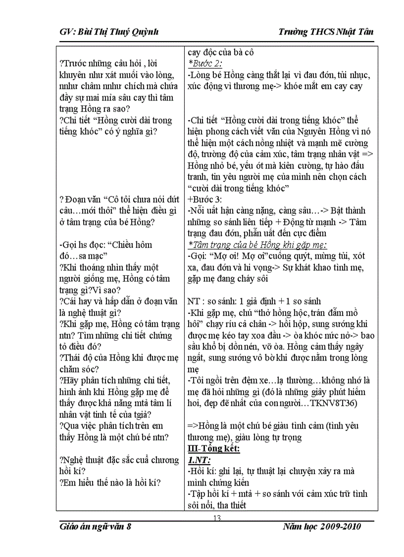 image for page Giáo án ngữ văn 8 cực chuẩn