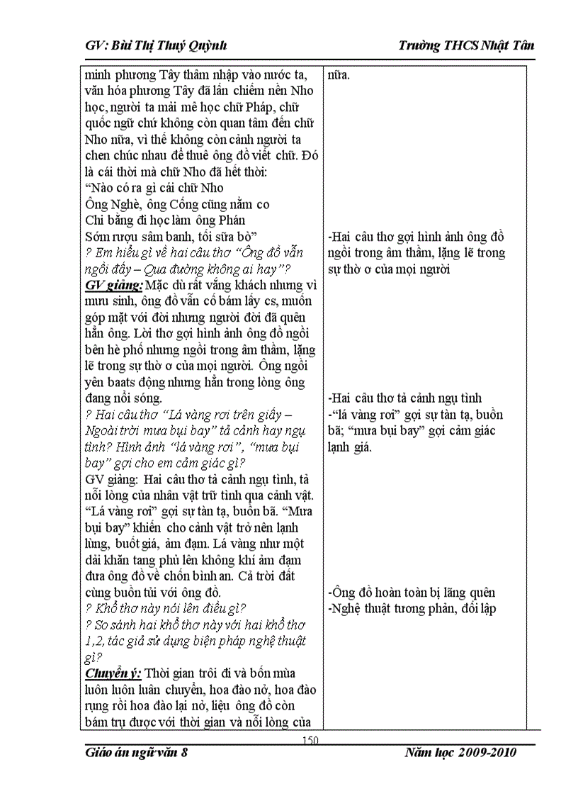 image for page Giáo án ngữ văn 8 cực chuẩn