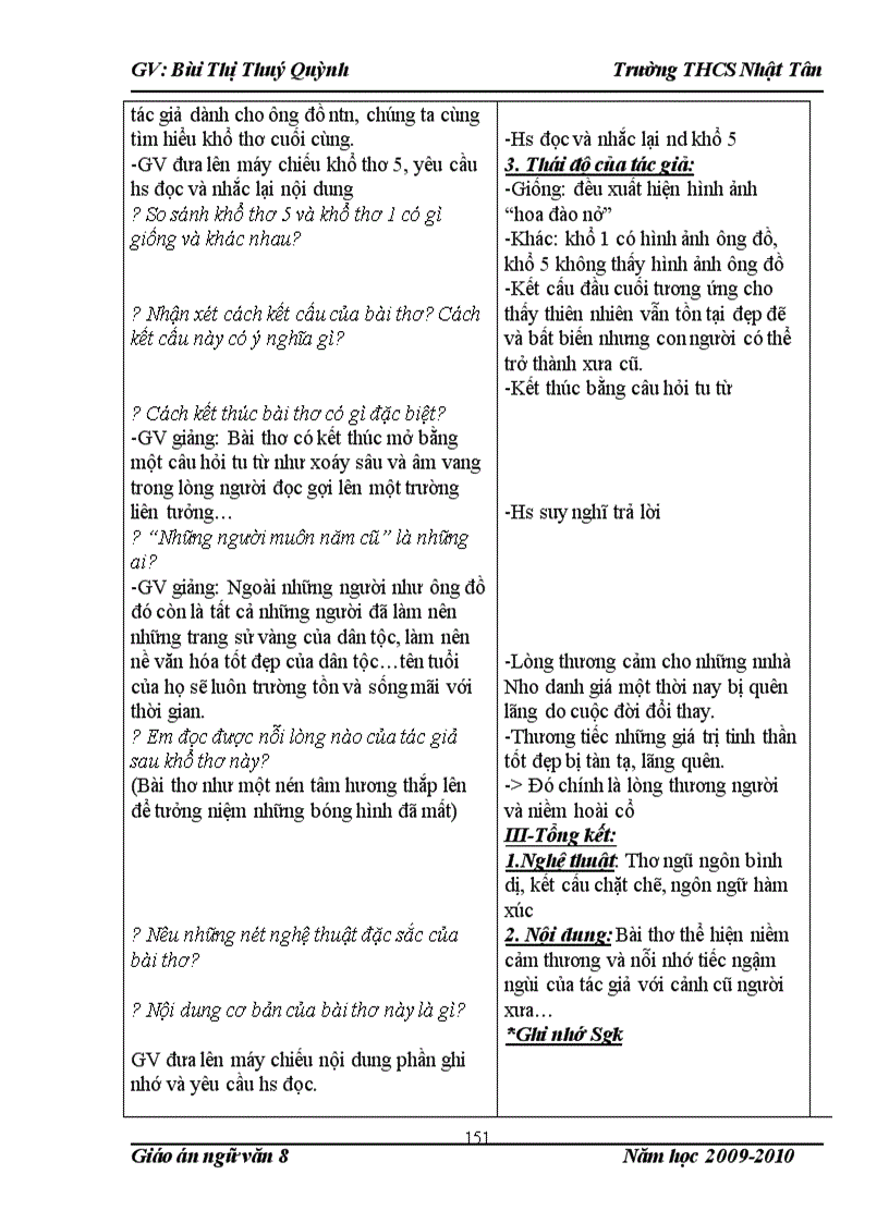 image for page Giáo án ngữ văn 8 cực chuẩn