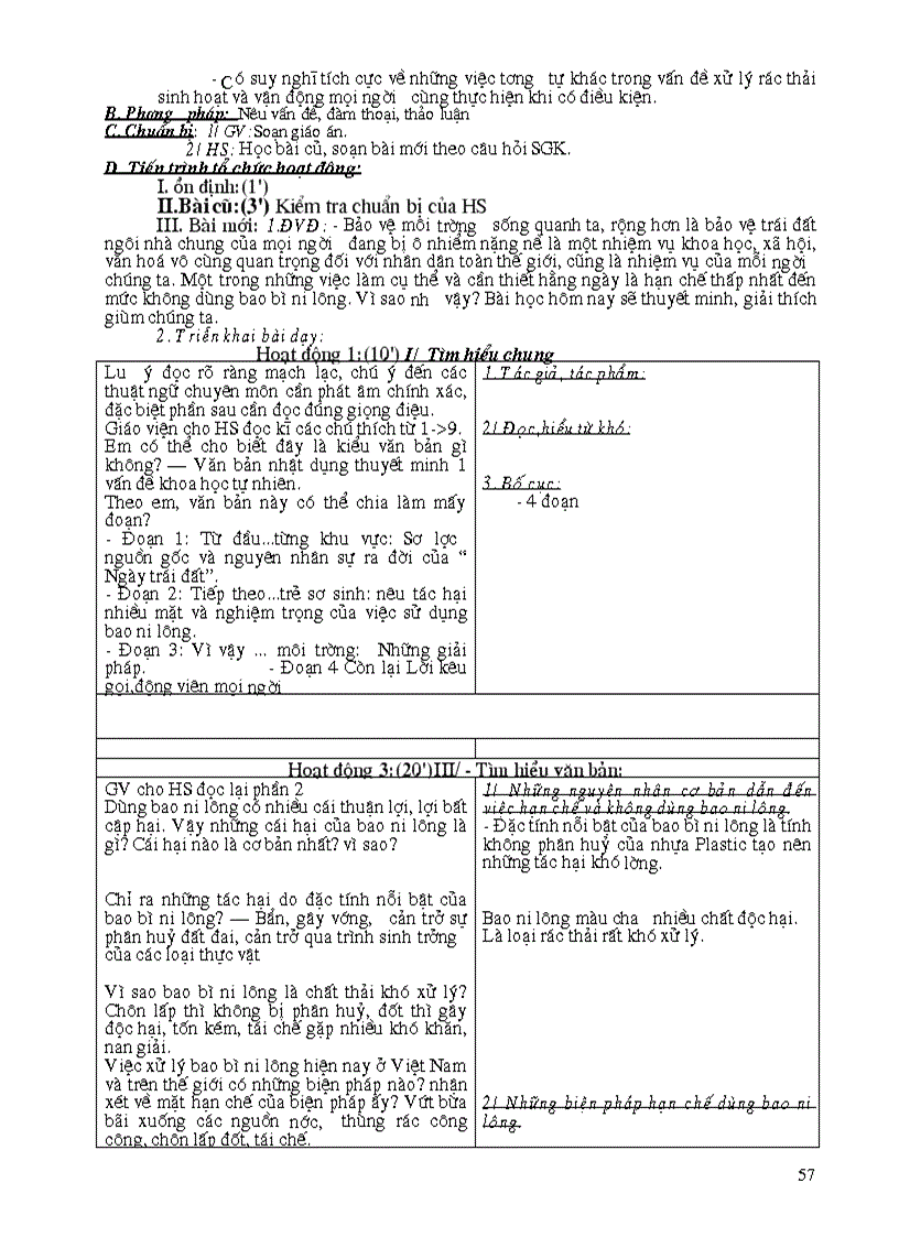 image for page Giáo án ngữ văn 8 hay lắm