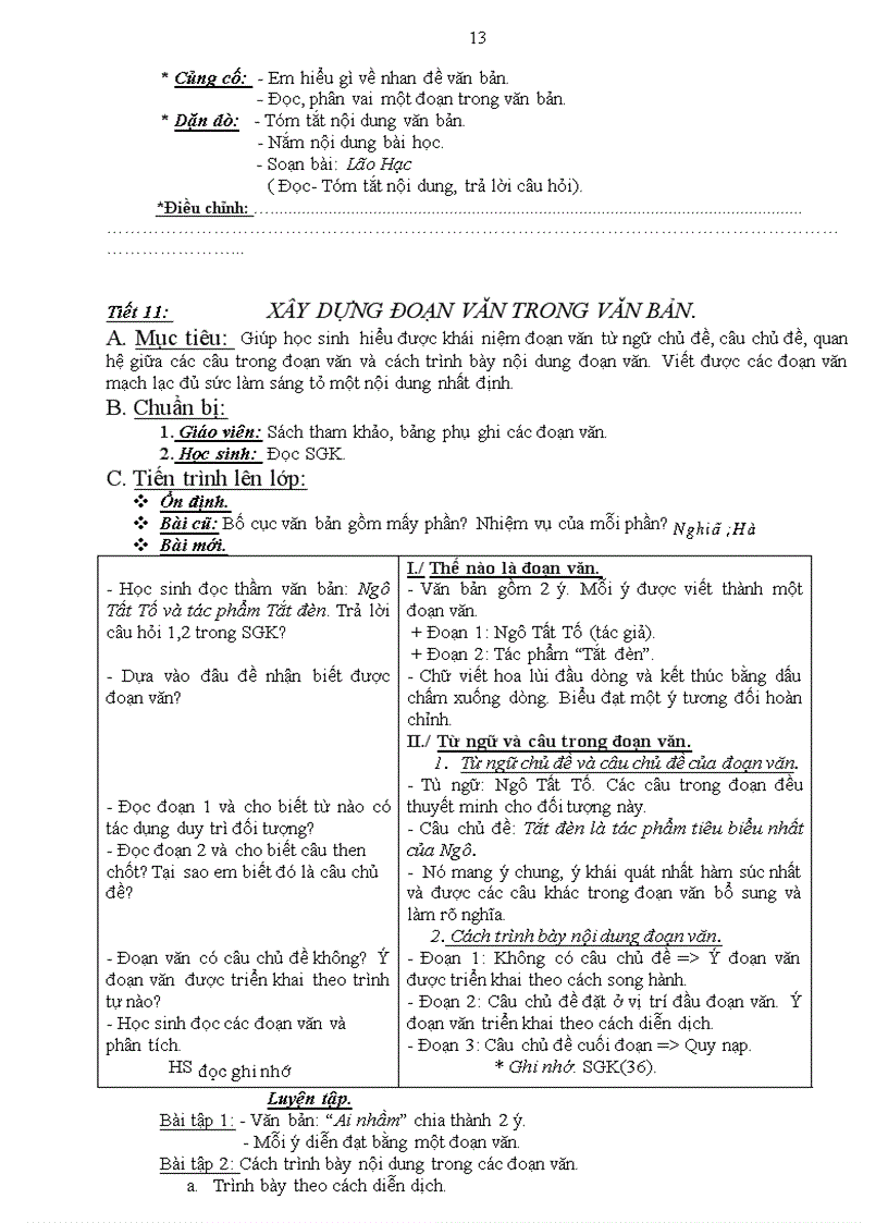 image for page Giáo án Ngữ Văn 8 hay