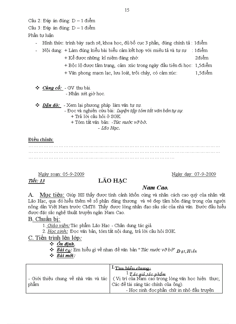 image for page Giáo án Ngữ Văn 8 hay