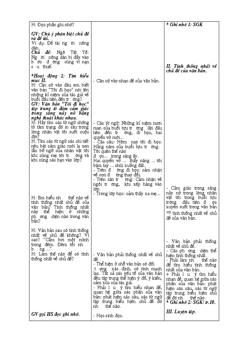 image for page Giáo án ngữ văn 8 HK I