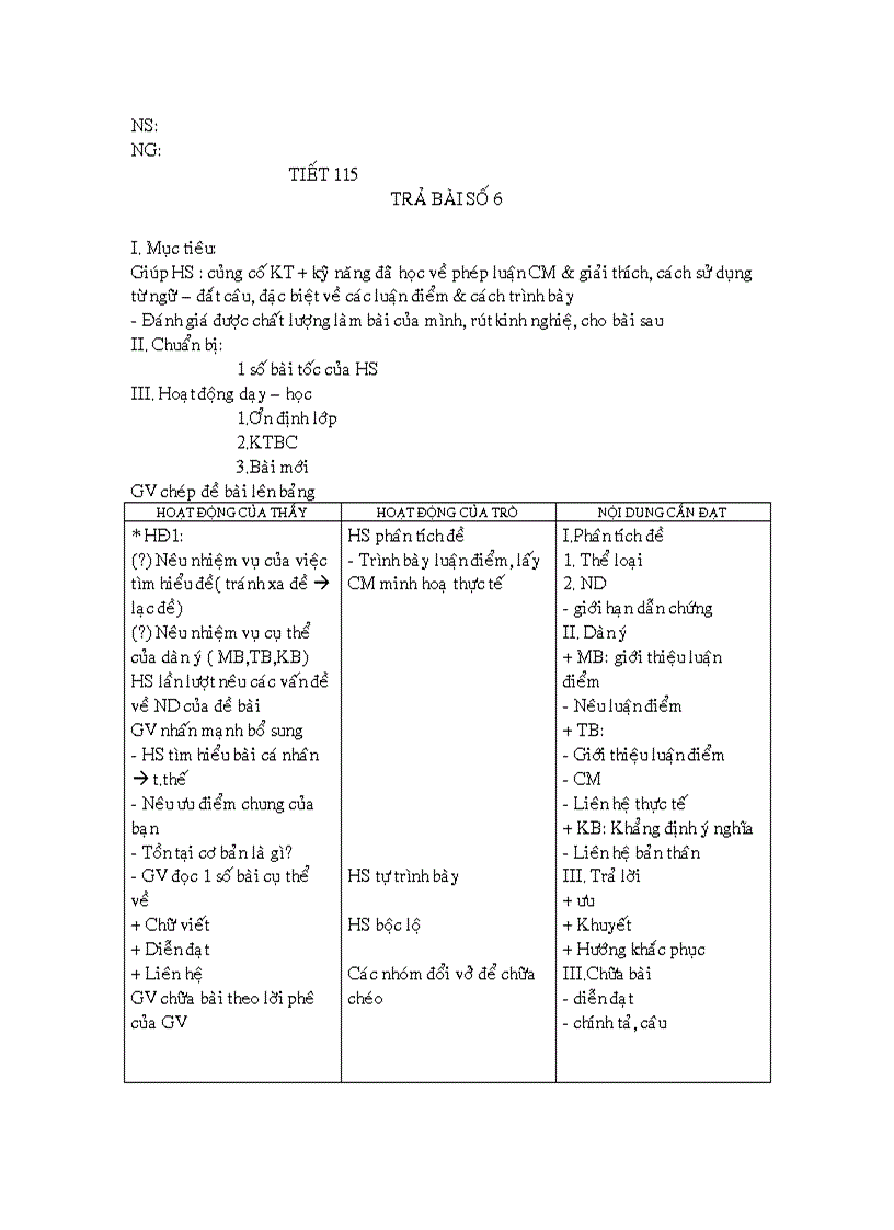 image for page Giao an ngu văn 8 HK II