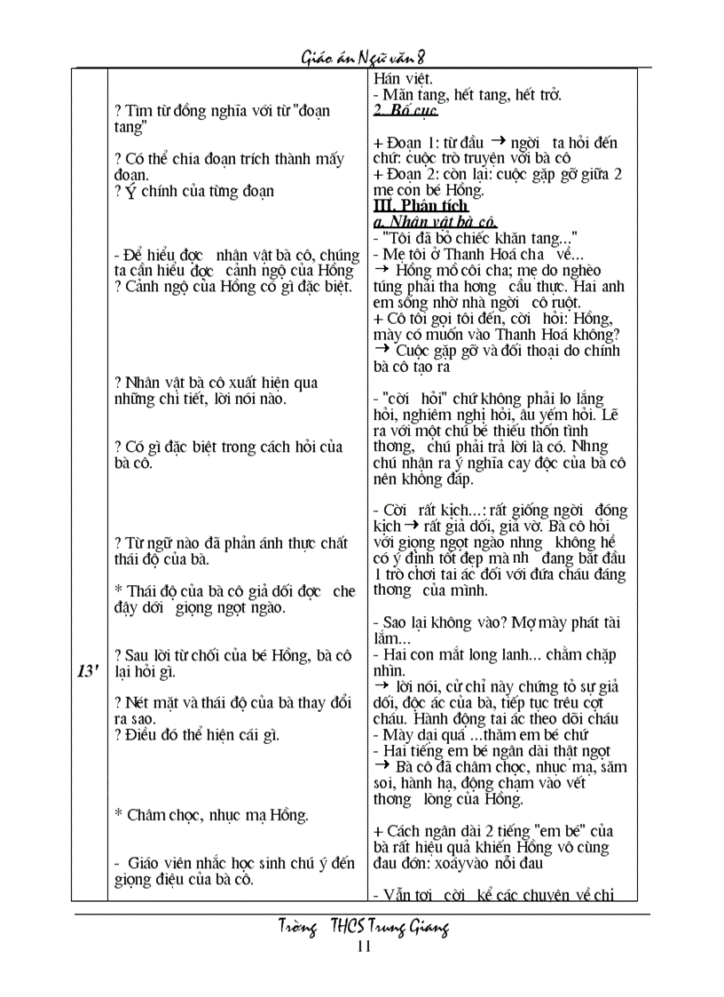 image for page GIÁO ÁN NGỮ VĂN 8 HKI 2 cột