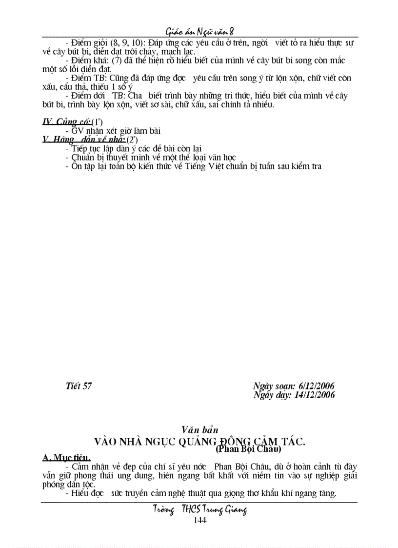 image for page GIÁO ÁN NGỮ VĂN 8 HKI 2 cột