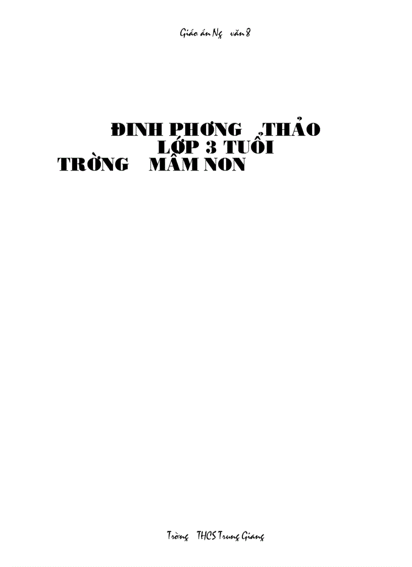 image for page Giáo án Ngữ văn 8 HKII 2 cột