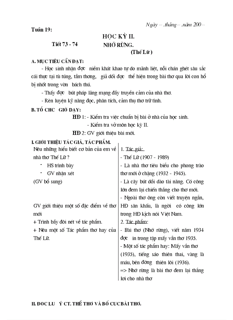 image for page Giáo án Ngữ Văn 8 Mới