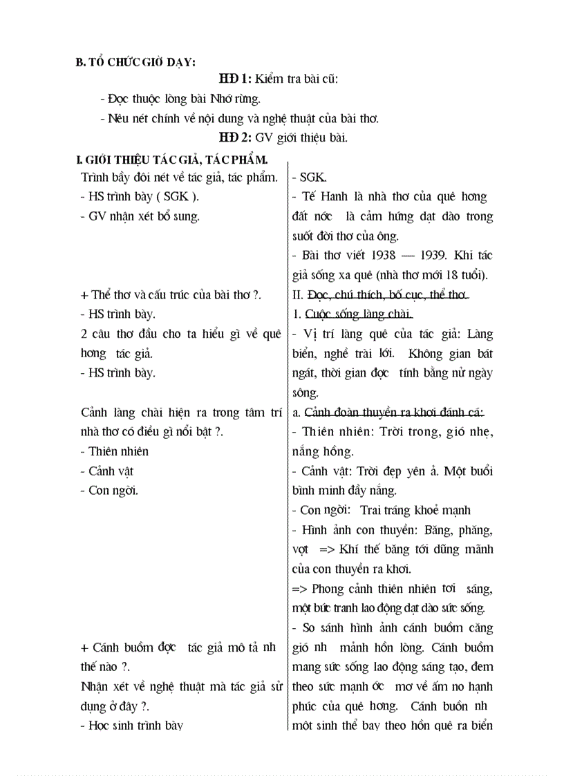 image for page Giáo án Ngữ Văn 8 Mới