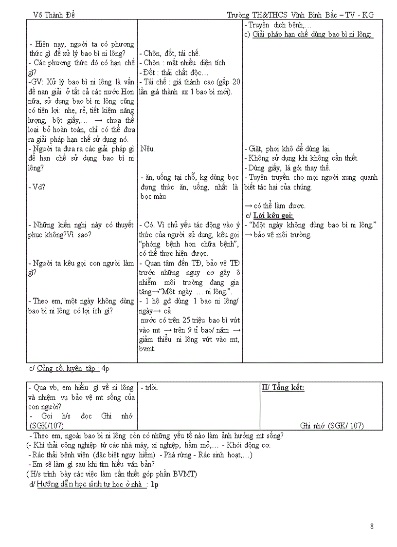 image for page Giáo an ngữ văn 8 t 10