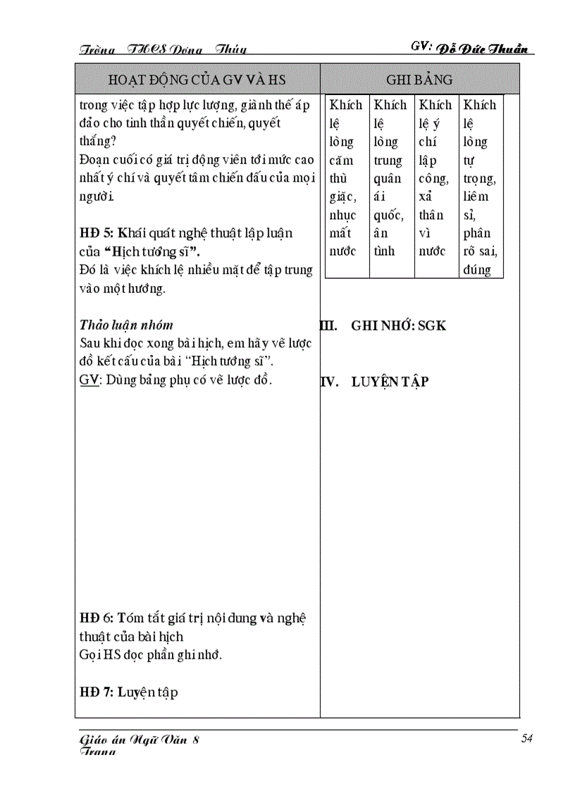 image for page Giáo án ngữ văn 8 tập ii