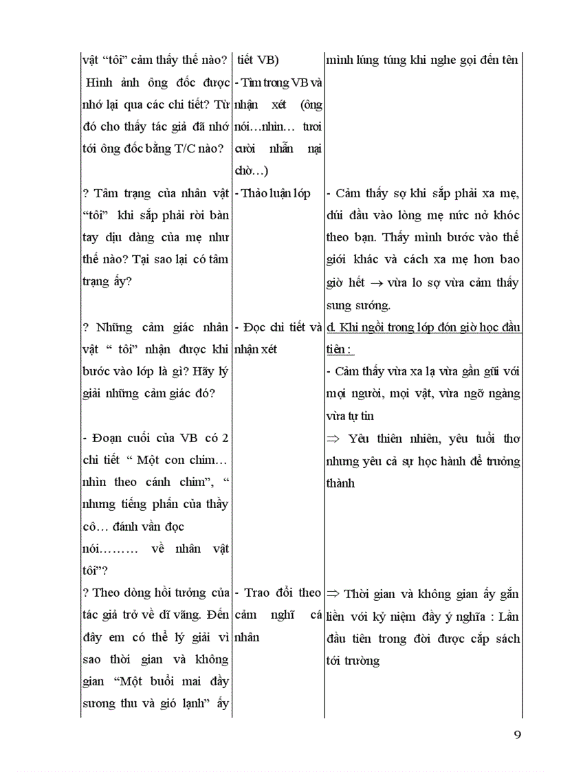 image for page Giáo án Ngữ văn 8 theo chuẩn mới