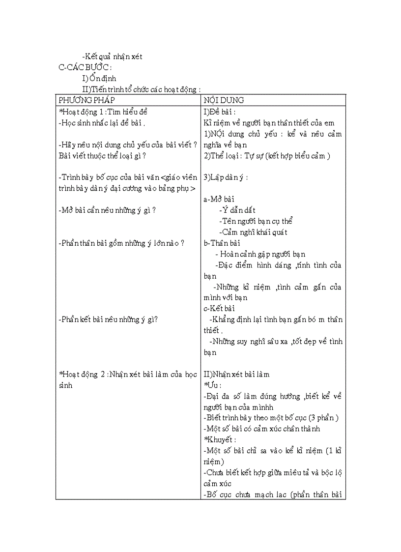 image for page Giáo án Ngữ văn 8 tiết 16 20