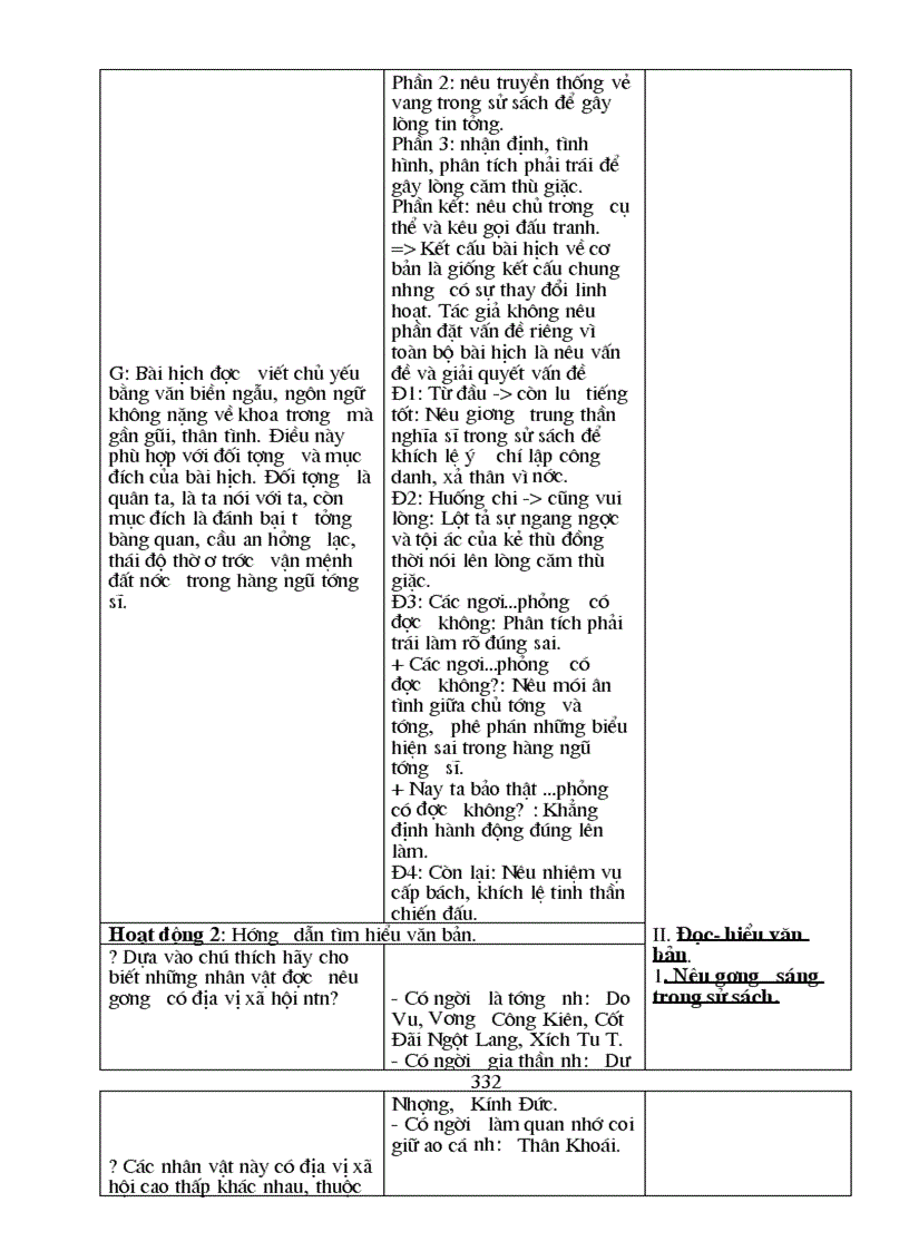 image for page Giáo án Ngữ văn 8 trọn bộ 3 cột