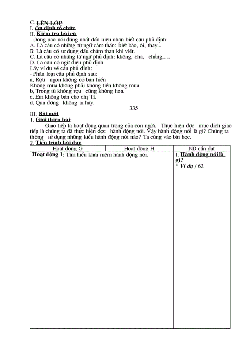 image for page Giáo án Ngữ văn 8 trọn bộ 3 cột