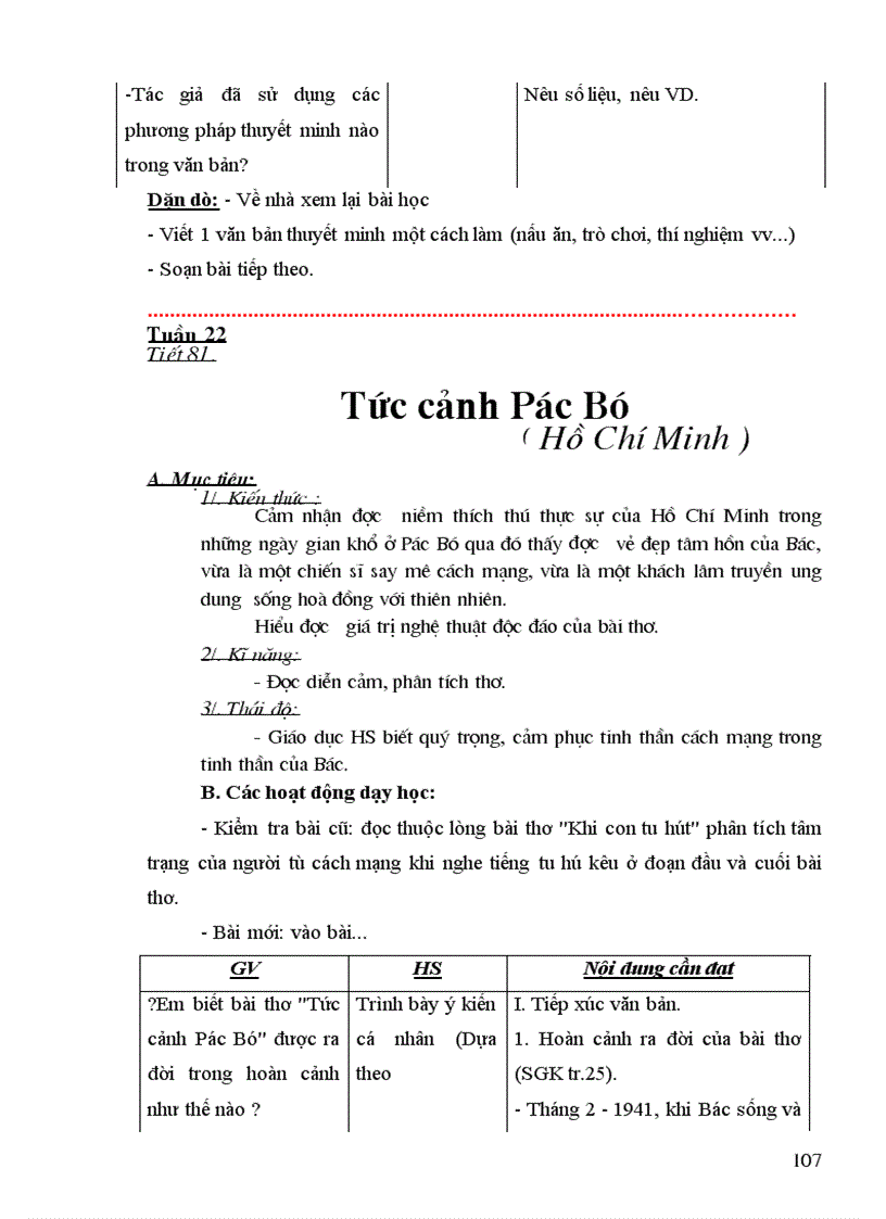 image for page Giáo án Ngữ văn 8 trọn bộ chuẩn KTKN