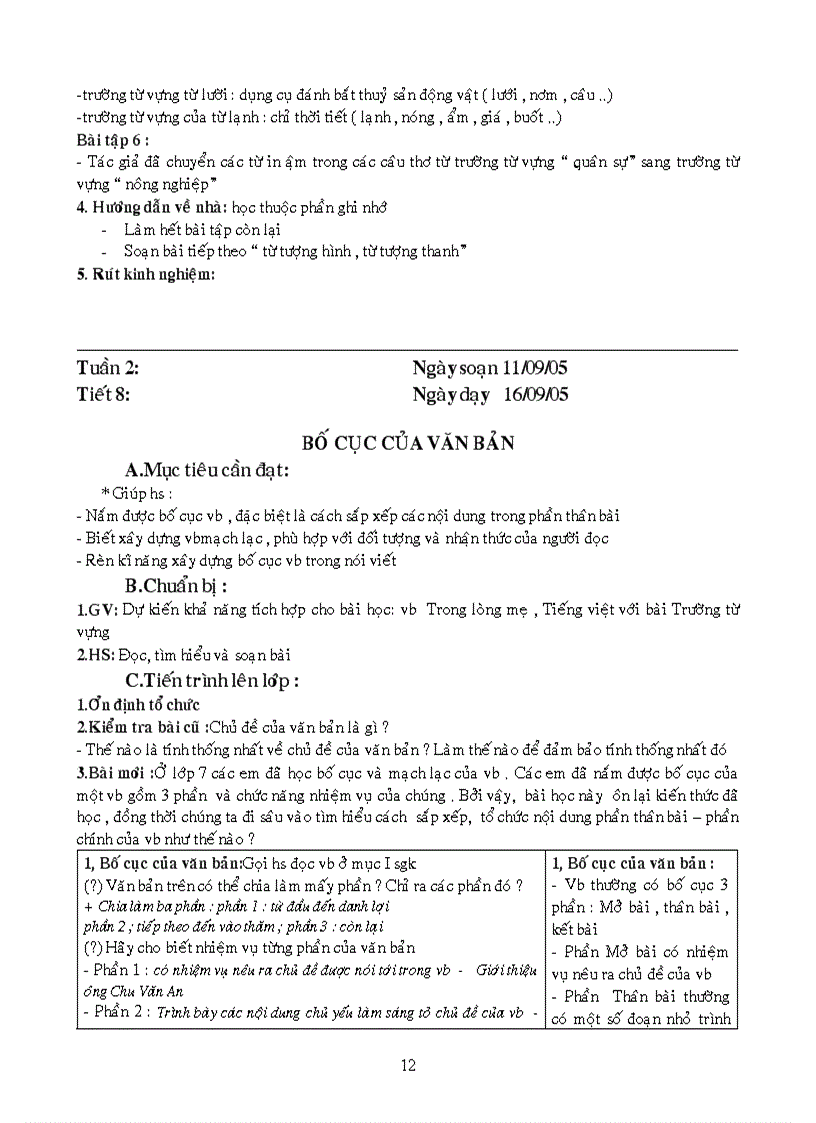 image for page Giáo án ngữ văn 8 trọn bộ cực chuẩn