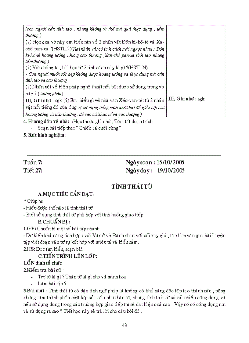 image for page Giáo án ngữ văn 8 trọn bộ cực chuẩn