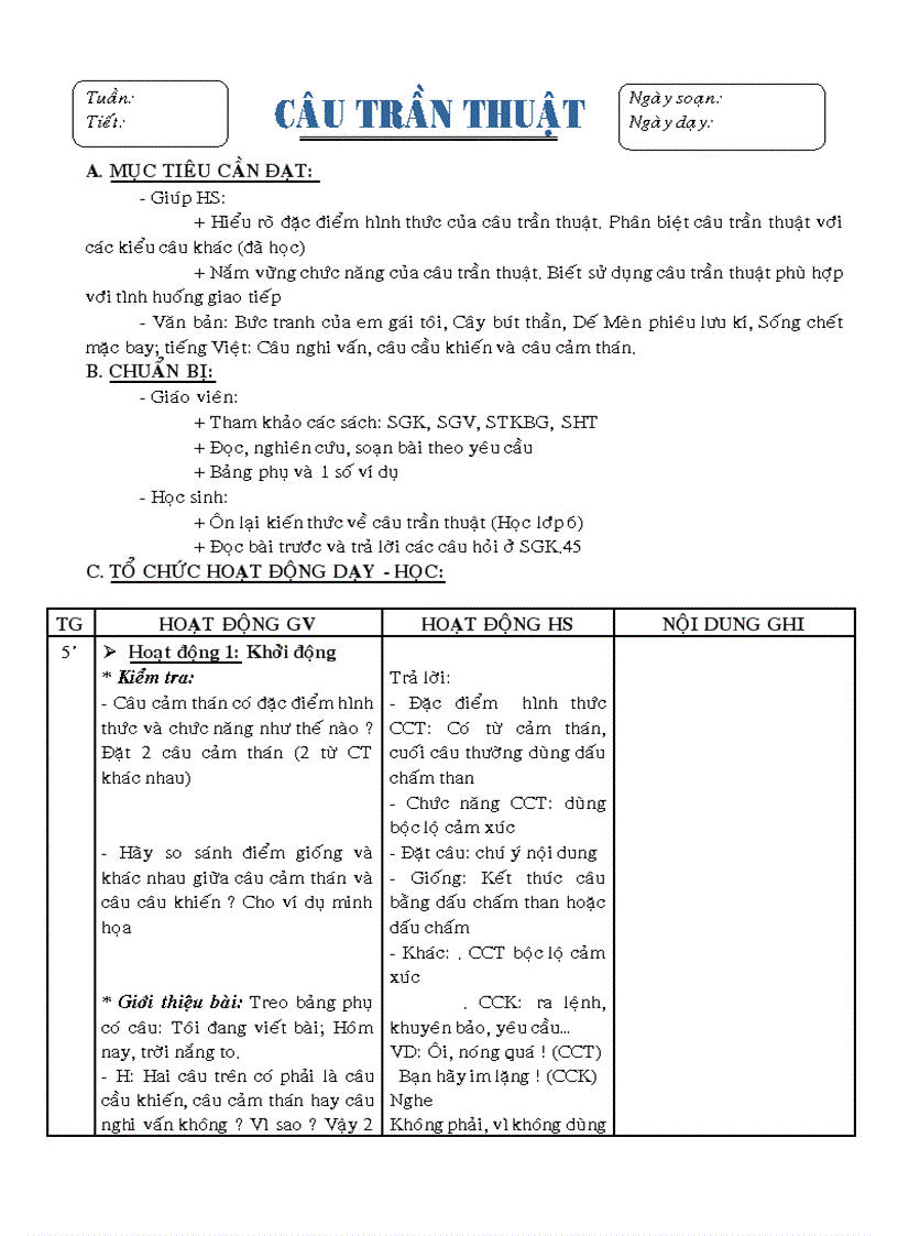 image for page Giáo án Ngữ văn 8 Từ tuần 22 đến tuần 29