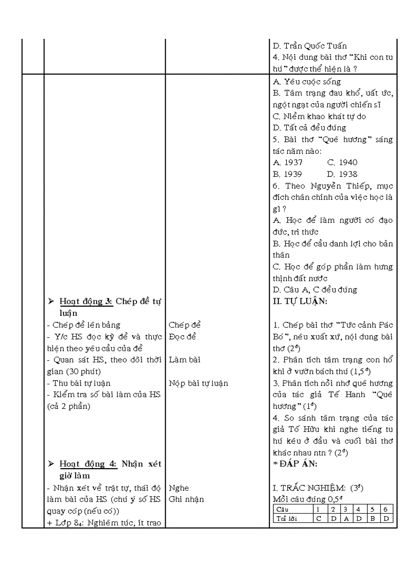 image for page Giáo án Ngữ văn 8 Từ tuần 22 đến tuần 29