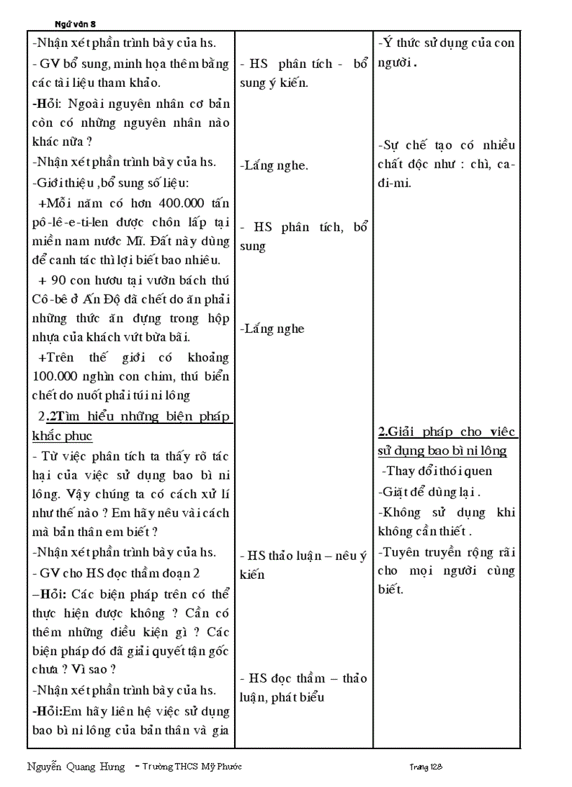 image for page Giáo án ngữ văn 8 tuần 1 10