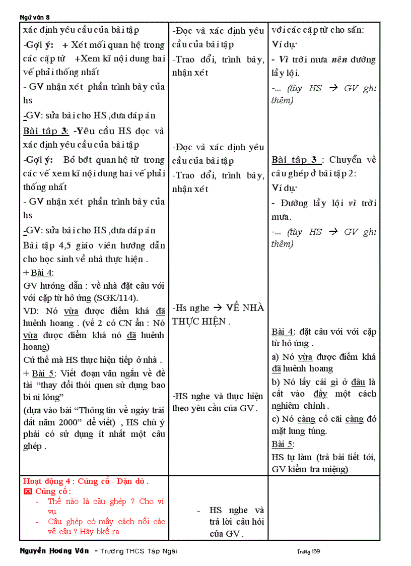 image for page Giáo án ngữ văn 8 tuần 11 24