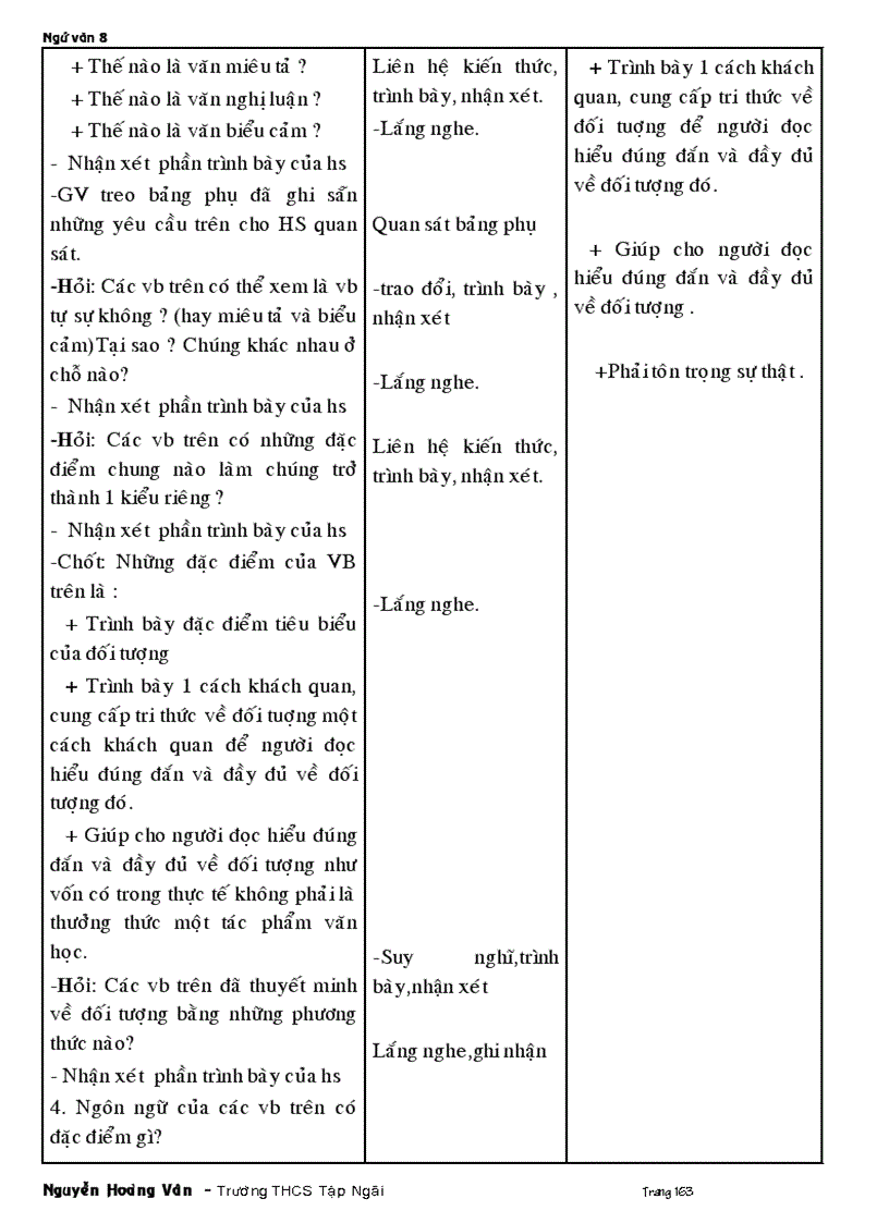image for page Giáo án ngữ văn 8 tuần 11 24