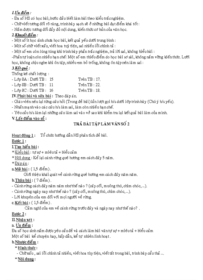 image for page Giáo án ngữ văn 8 tuần 12 cktkn