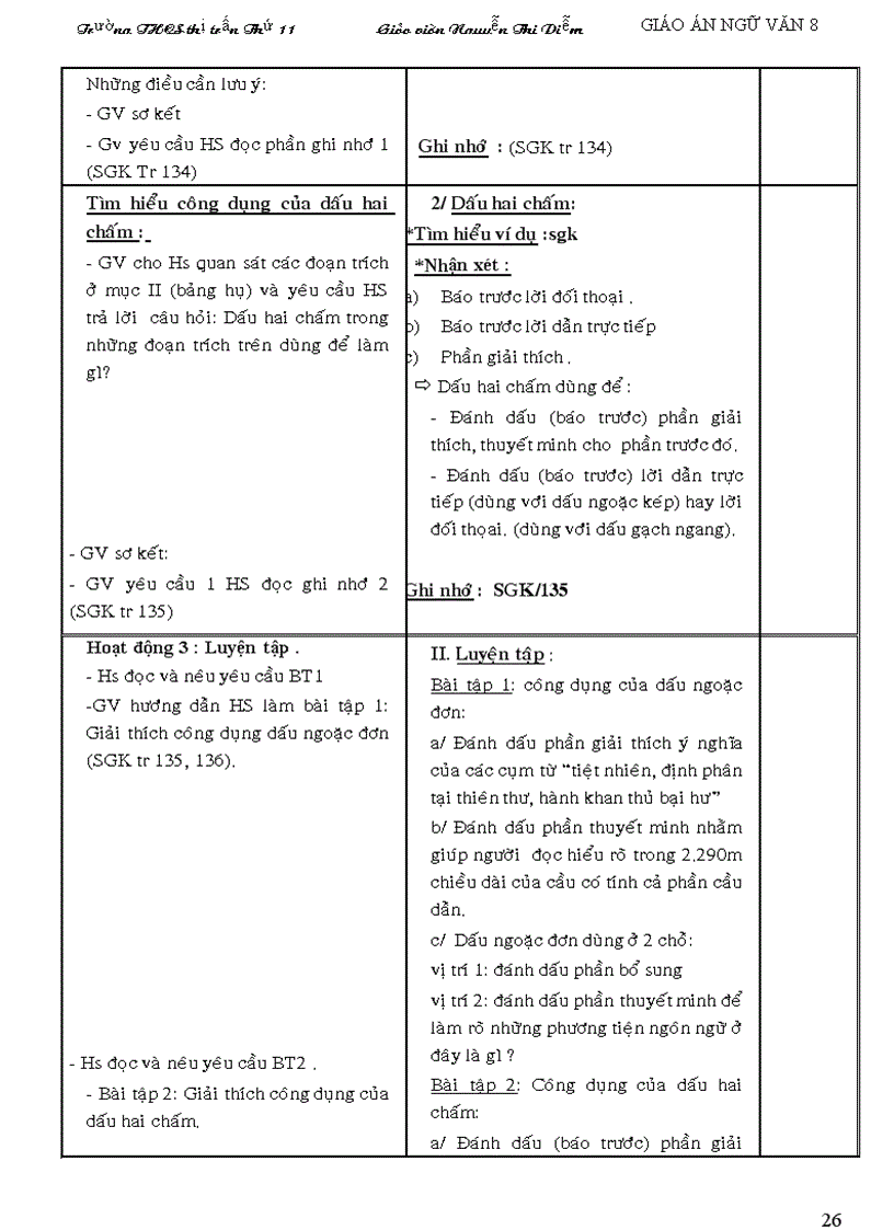 image for page Giáo án Ngữ văn 8 tuần 12 19