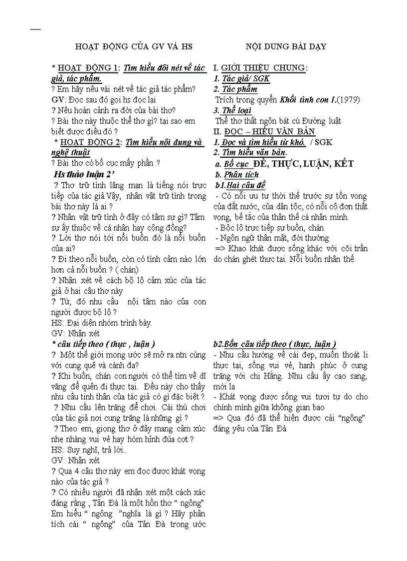 image for page Giáo án ngữ văn 8 tuần 16 cktkn