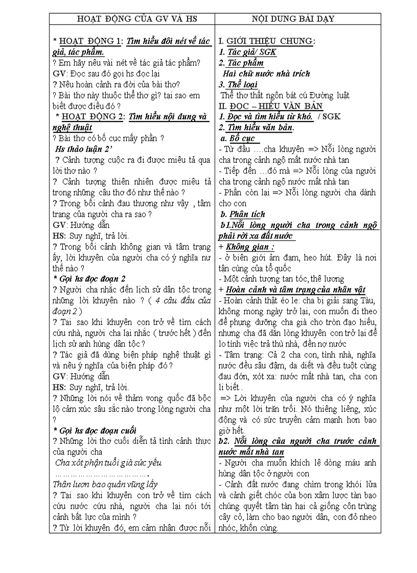 image for page Giáo án ngữ văn 8 tuần 17 cktkn