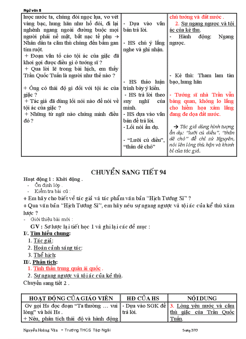 image for page Giáo án ngữ văn 8 tuần 25 37