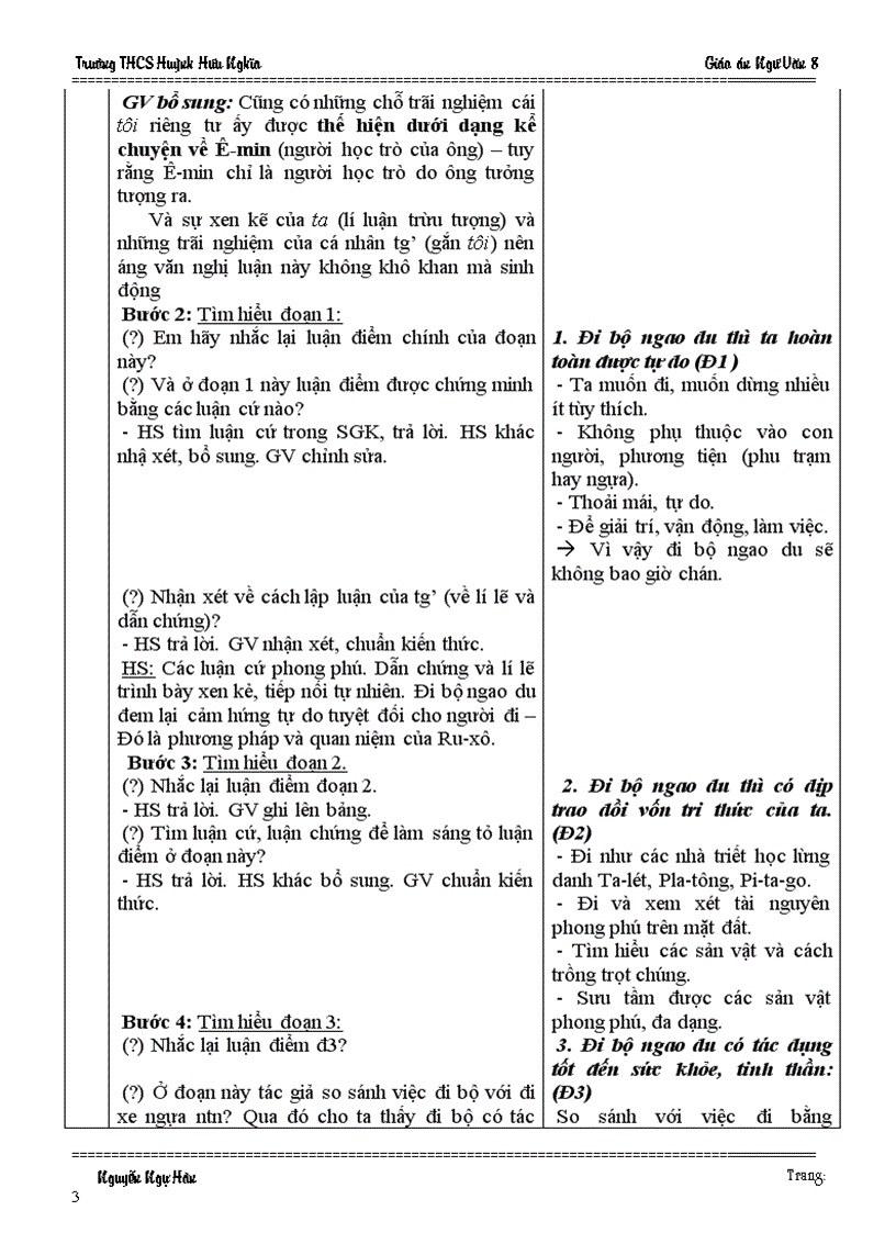 image for page Giáo án Ngữ Văn 8 Tuần 28