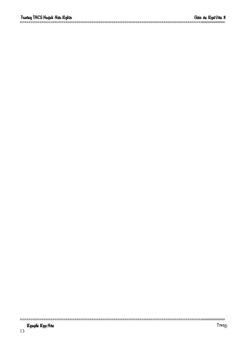 image for page Giáo án Ngữ Văn 8 Tuần 29