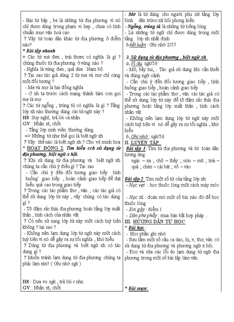 image for page Giáo án ngữ văn 8 tuần 5 cktkn