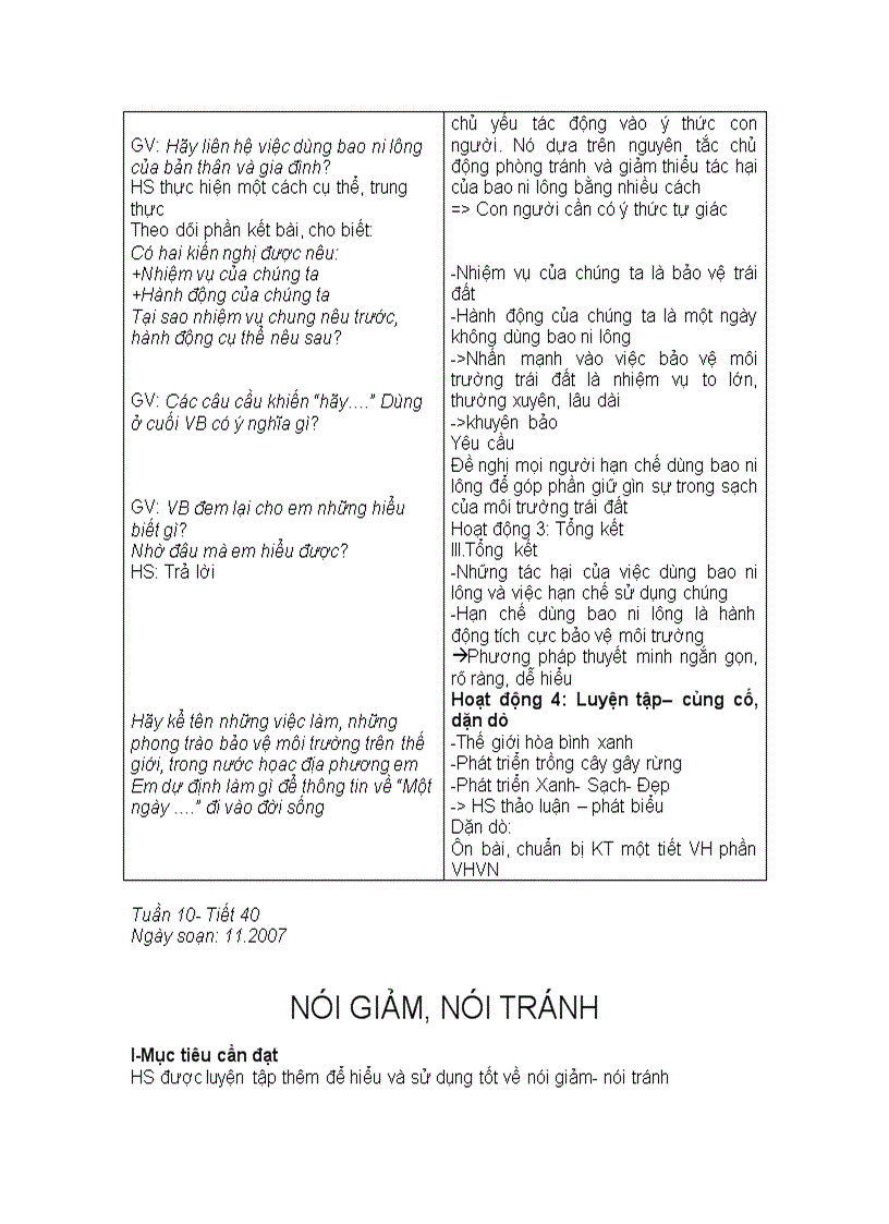 image for page Giáo án Ngữ văn 8 Tuần 8 9 10