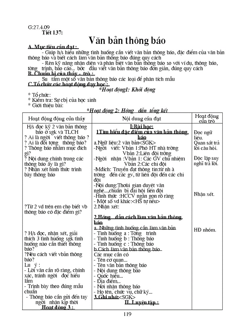 image for page Giáo án ngữ văn lớp 8 kỳ 2 1