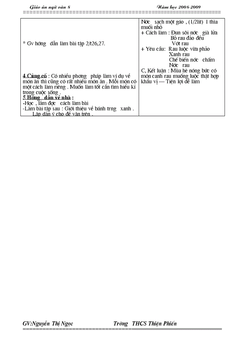 image for page Giao an Nv8 Tuan 20 mau moi nhat