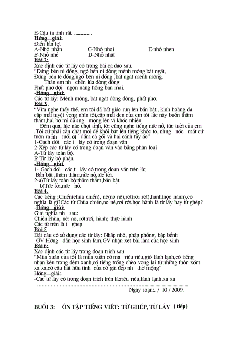 image for page Giáo án ôn tập nv7