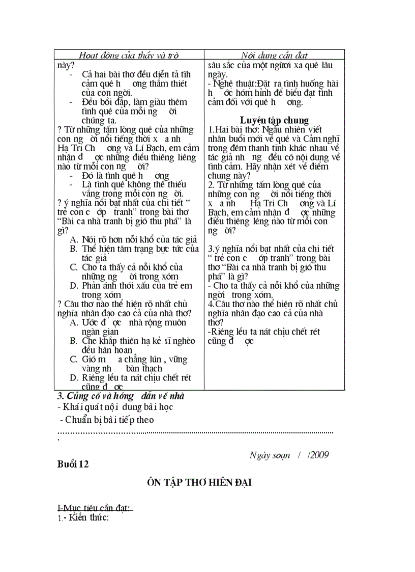 image for page Giáo án ôn tập nv7