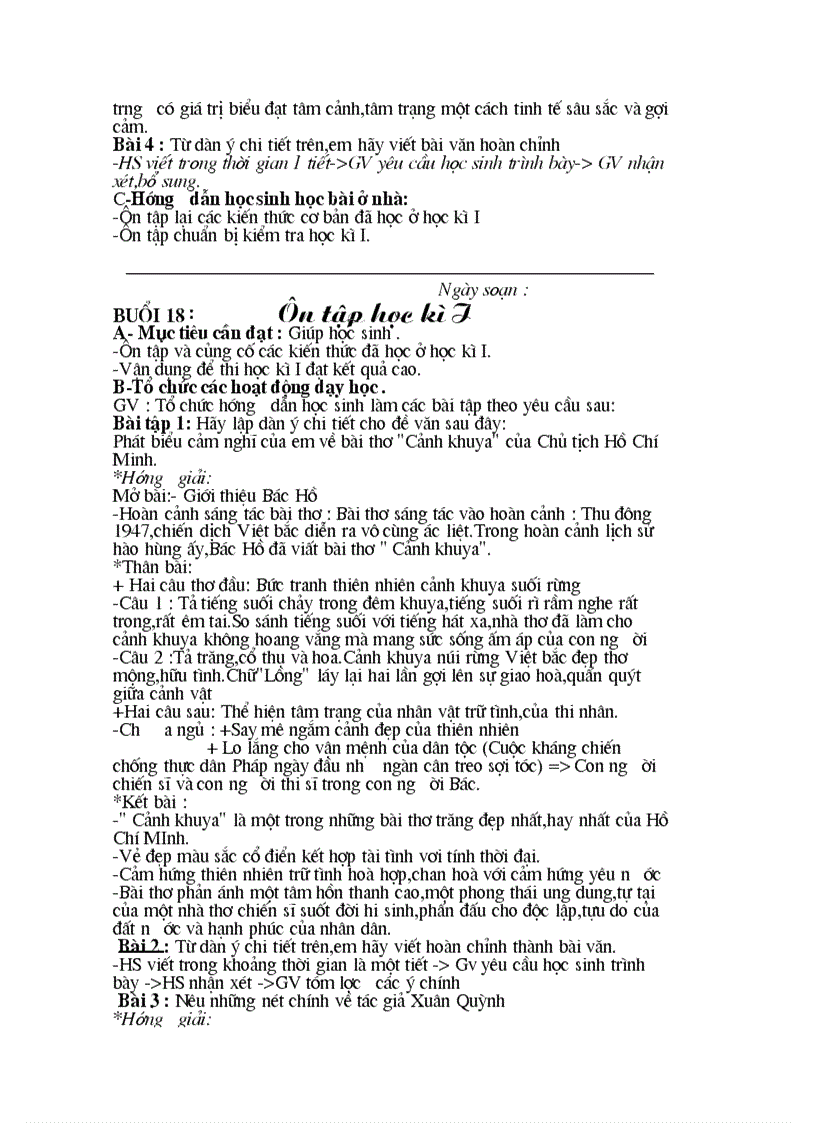 image for page Giáo án ôn tập nv7