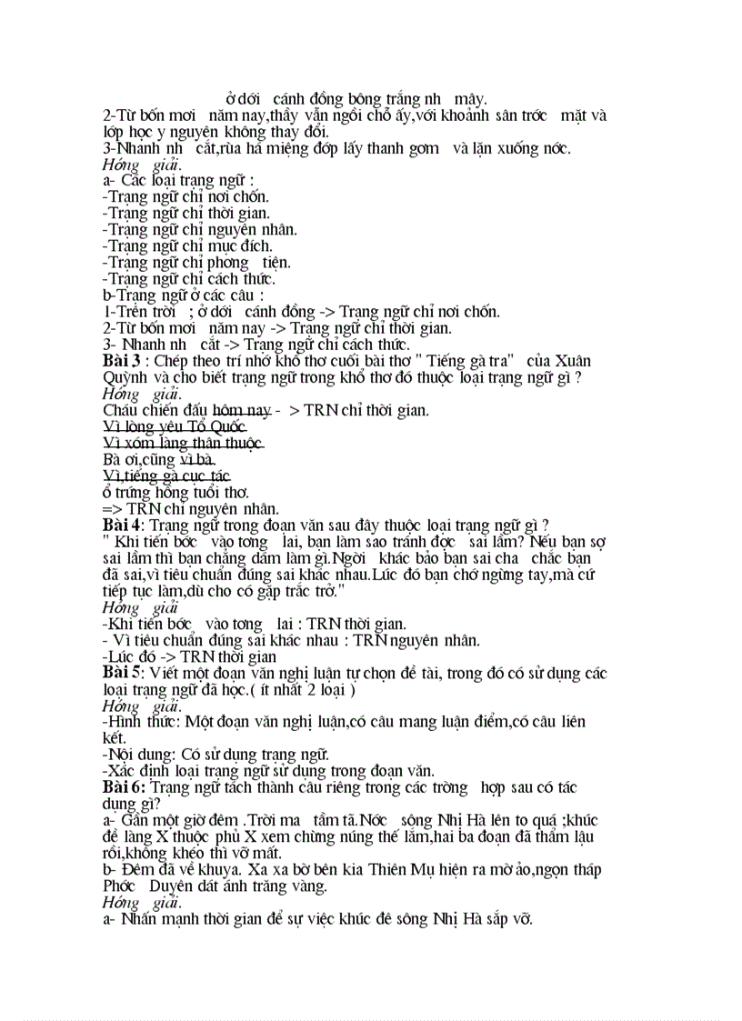 image for page Giáo án ôn tập nv7