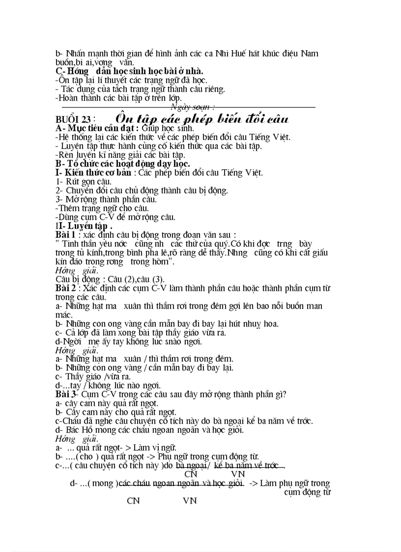 image for page Giáo án ôn tập nv7