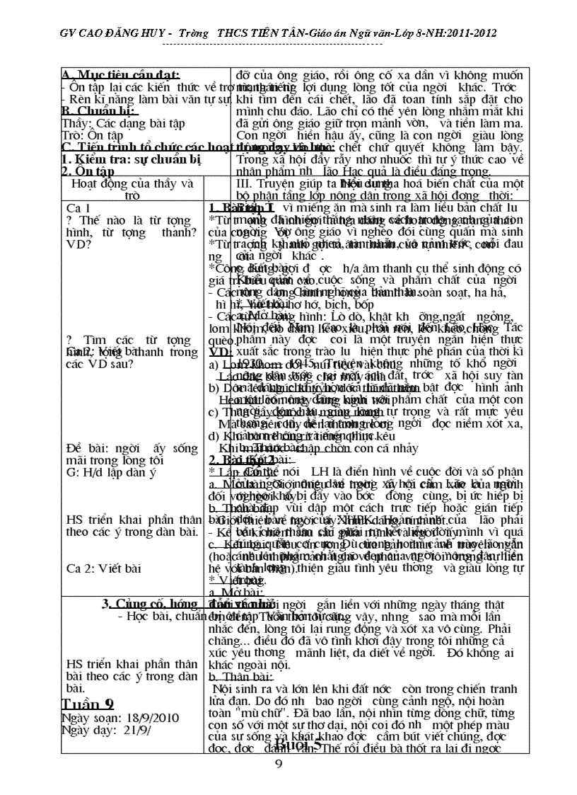 image for page Giáo án phụ đạo nv 8 chuẩn