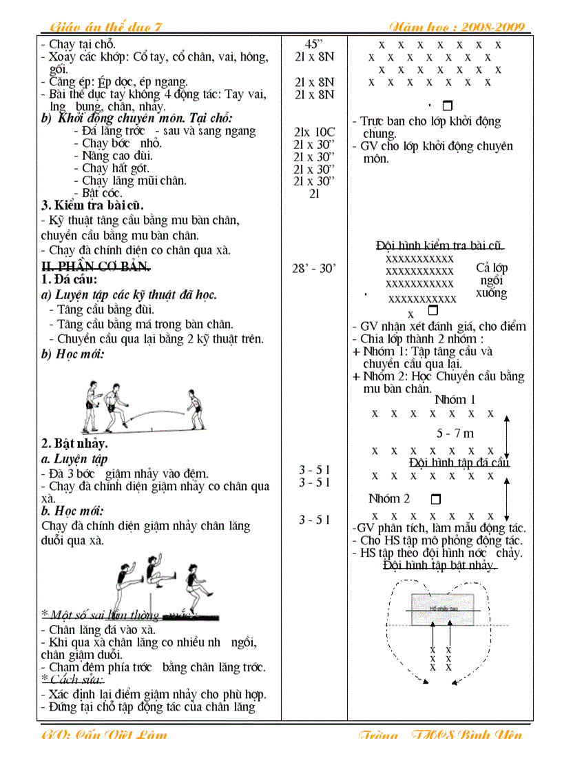 image for page Giáo án TD7 Chuẩn kg cần chỉnh